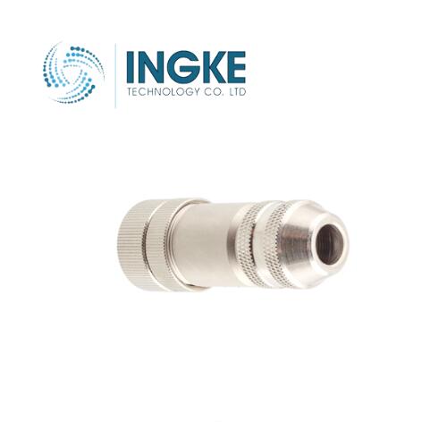 1424672 M12 Circular Connector Receptacle Female Sockets Spring-Cage 5 Position INGKE