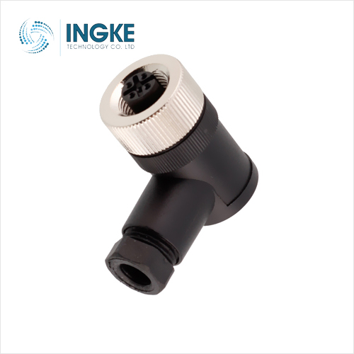 1662984 5 Position Circular Connector Receptacle Female Sockets Screw IP67 - Dust Tight Waterproof