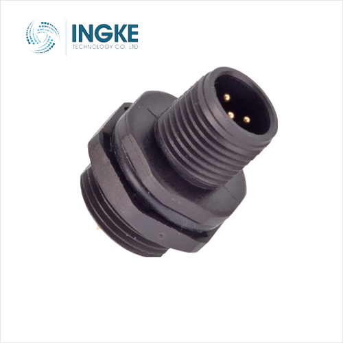 1523492 M12 8 Contact Wire Circular Metric Connectors Industrial Environments IP67 - Dust Tight Waterproof