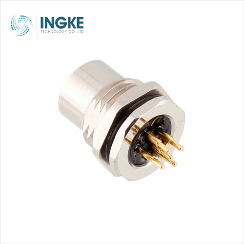 T4141012031-000 3 Position Circular Connector Plug Female Sockets Solder
