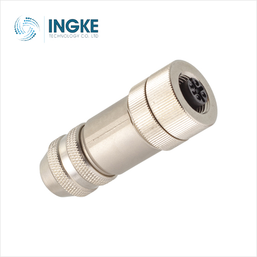 21032212405 4 Position Circular Connector Receptacle Female Sockets IDC IP65/IP67 - Dust Tight Water Resistant Waterproof