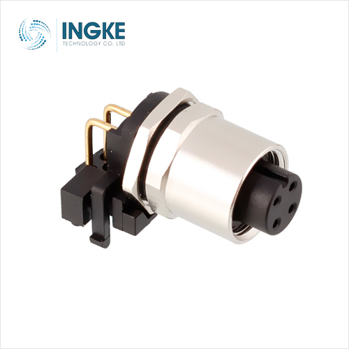1439900 4 Position Circular Connector Receptacle Female Sockets Solder Through Hole