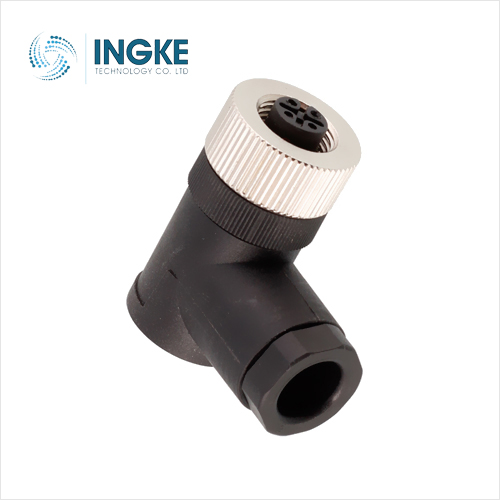 1543414 5 Position Circular Connector Receptacle Female Sockets Screw IP67 - Dust Tight Waterproof