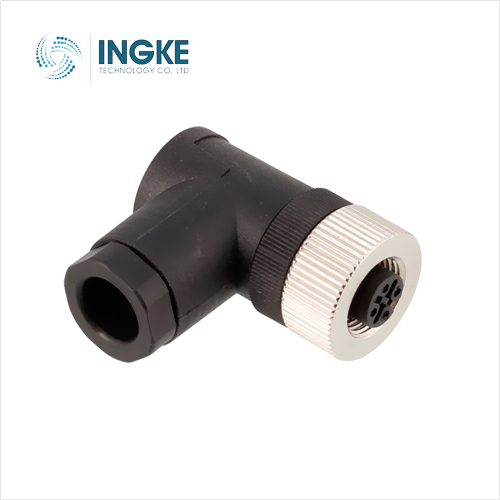 1662308 5 Position Circular Connector Receptacle Female Sockets Screw