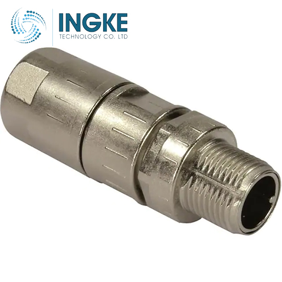 21033821400 4 Position Circular Connector Receptacle Male Pins IDC Field Attachable-Installable