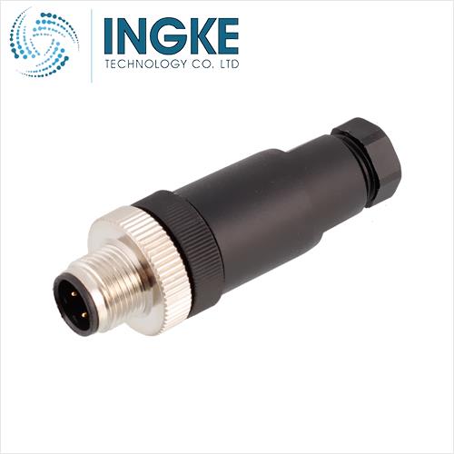 T4111402031-000 M12 CONNECTOR MALE 3 PIN B CODED SCREW