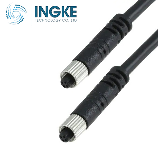 CCA-000-M02R202 4 Position Socket Sensor Cables / Actuator Cables Circular Metric Connectors