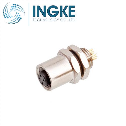 54-00105 M5 CIRCULAR CONNECTOR FEMALE 4 PIN KEYED SOLDER CUP
