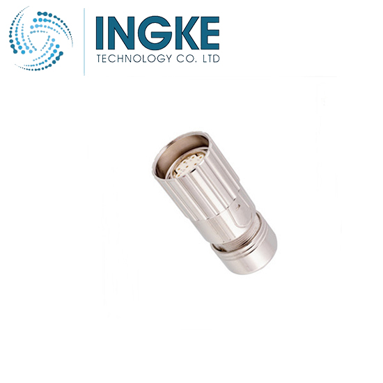 1605610 8 (4 + 3 Power + PE) Position Circular Connector Plug Housing Free Hanging (In-Line) Backshell Coupling Nut Phoenix