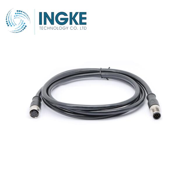 YKS12-P308ASNV-L M12 8PIN Male to Female with shield cable