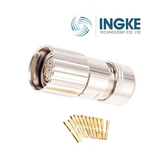 MA7CAE1200S-S1-KIT   Amphenol  M23 Connector  INGKE   12 Positions   Female Sockets   Threaded