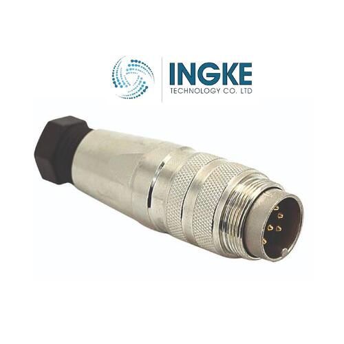 C091 11H006 000 2   Amphenol   M16 Connector  INGKE  6 Positions   IP65   Male Pins   Shielded