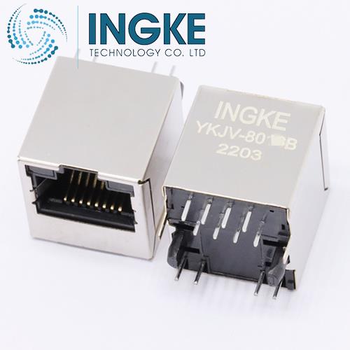 Amphenol RJE061880110 Jack Modular Connector 8p8c Vertical Unshielded INGKE