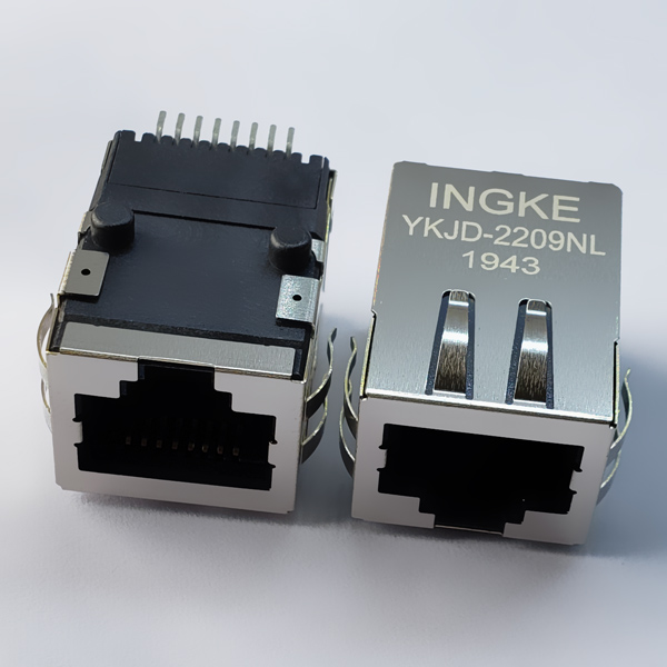 YKJD-2209NL 10/100Base-T RJ45 Magjack Connector SMT Ethernet Jack