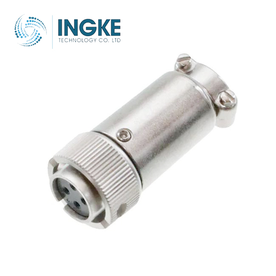 YKP12-P204AFNH cross Hirose Electric RM12BPE-4S(71) M12 Circular Connector 4 Position Female Sockets Solder Cup