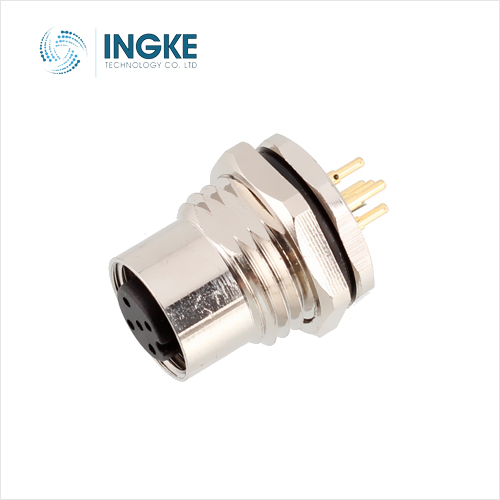 INGKE YKM12-PS203A-702 Substitute Amphenol LTW MSAS-03PFFP-SF8002 M12 Connector 3 Position Circular Connector Plug Female Sockets Solder