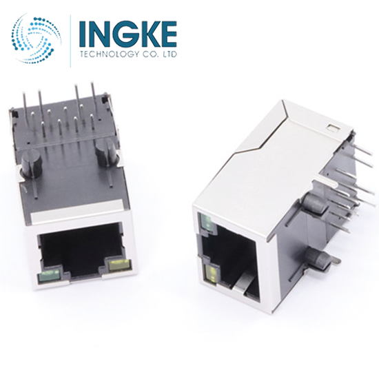 HALO Electronics HFJT1-1G01-L11RL Modular Connectors / Ethernet Connectors 1G LongBdy 1x1 TabUp RJ45 G/G LED INGKE