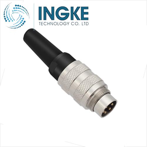 Amphenol T 3400 018 6 Position Circular Connector Plug Male Pins Solder Cup INGKE