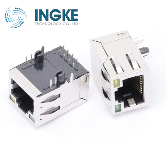 HALO Electronics HFJ11-1G16E-L12RL Modular Connectors / Ethernet Connectors GIGABIT 1x1 Tab UP RJ45 w/MAG G/Y LED INGKE