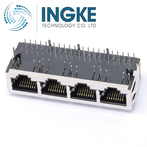 EDAC A63-142-300N161 4 Port RJ45 Through Hole 10/100 Base-T INGKE