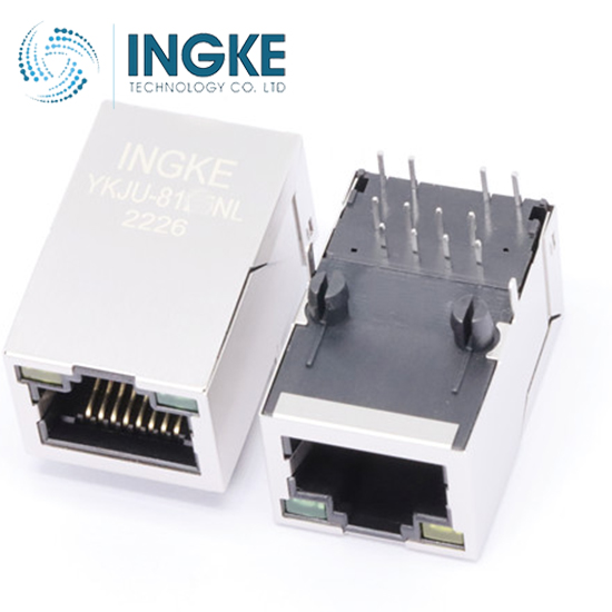Stewart Connector SI-50199-F 1 Port RJ45Through Hole 10/100 Base-T, AutoMDIX INGKE